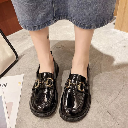 New Fashion Pu Leather Loafers
